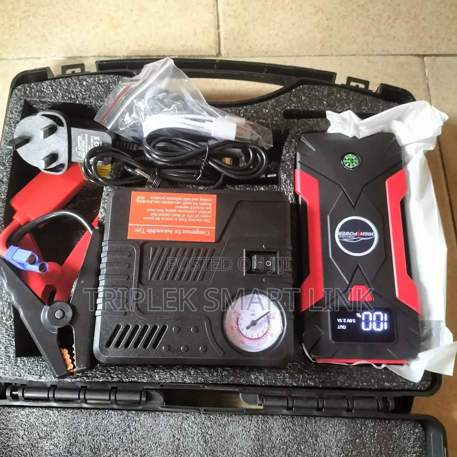 99800mah Power Bank Jumper And Tyre Inflator