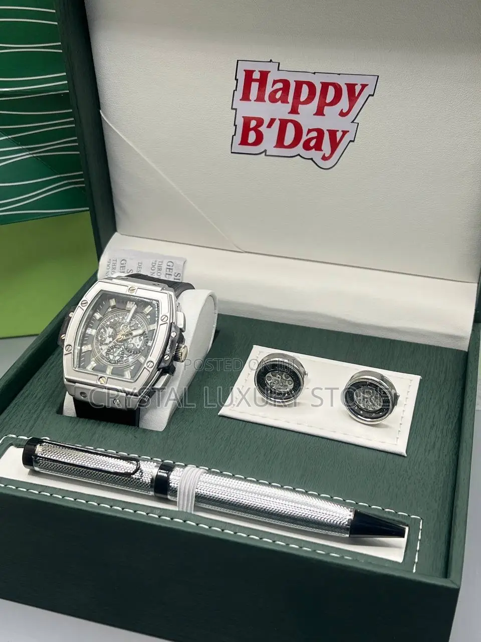 Hublot High Quality Luxury Men Set Wristwatch