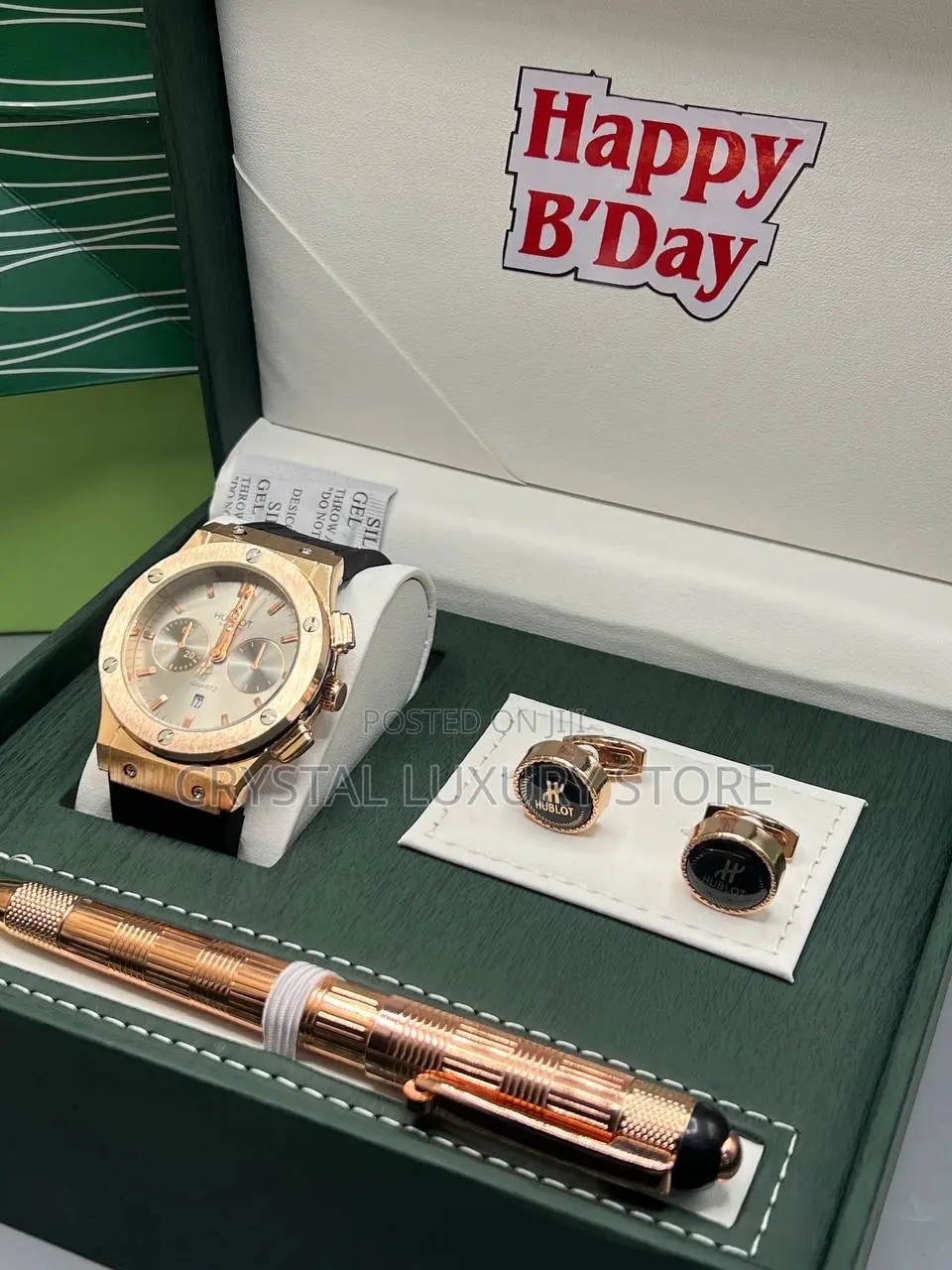Hublot High Quality Luxury Men Set Wristwatch