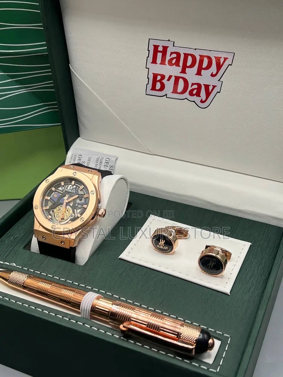 Hublot High Quality Luxury Men Set Wristwatch