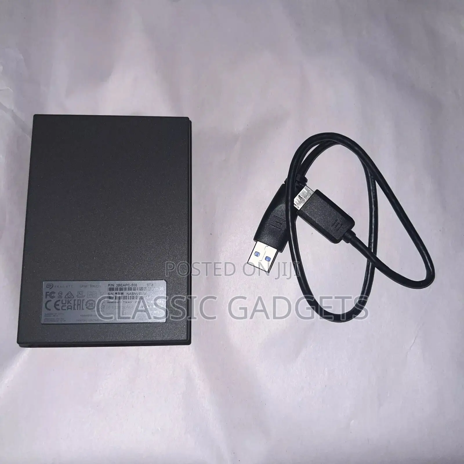 Seagate One Touch 5TB USB External Hard Drive 5TB Rescue HDD