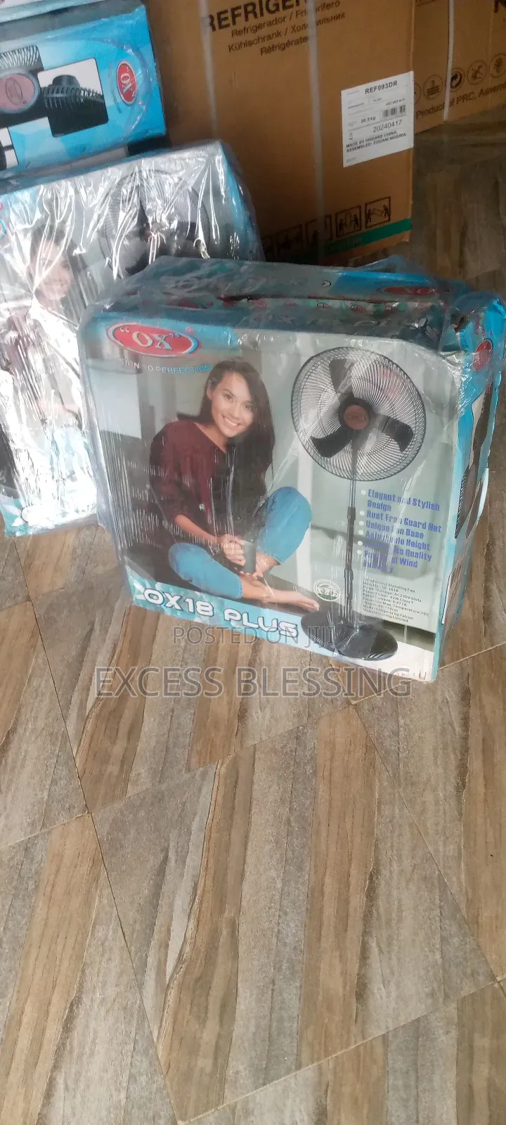 Brand New Sf-1618 Ox 18 Inches Standing Fan