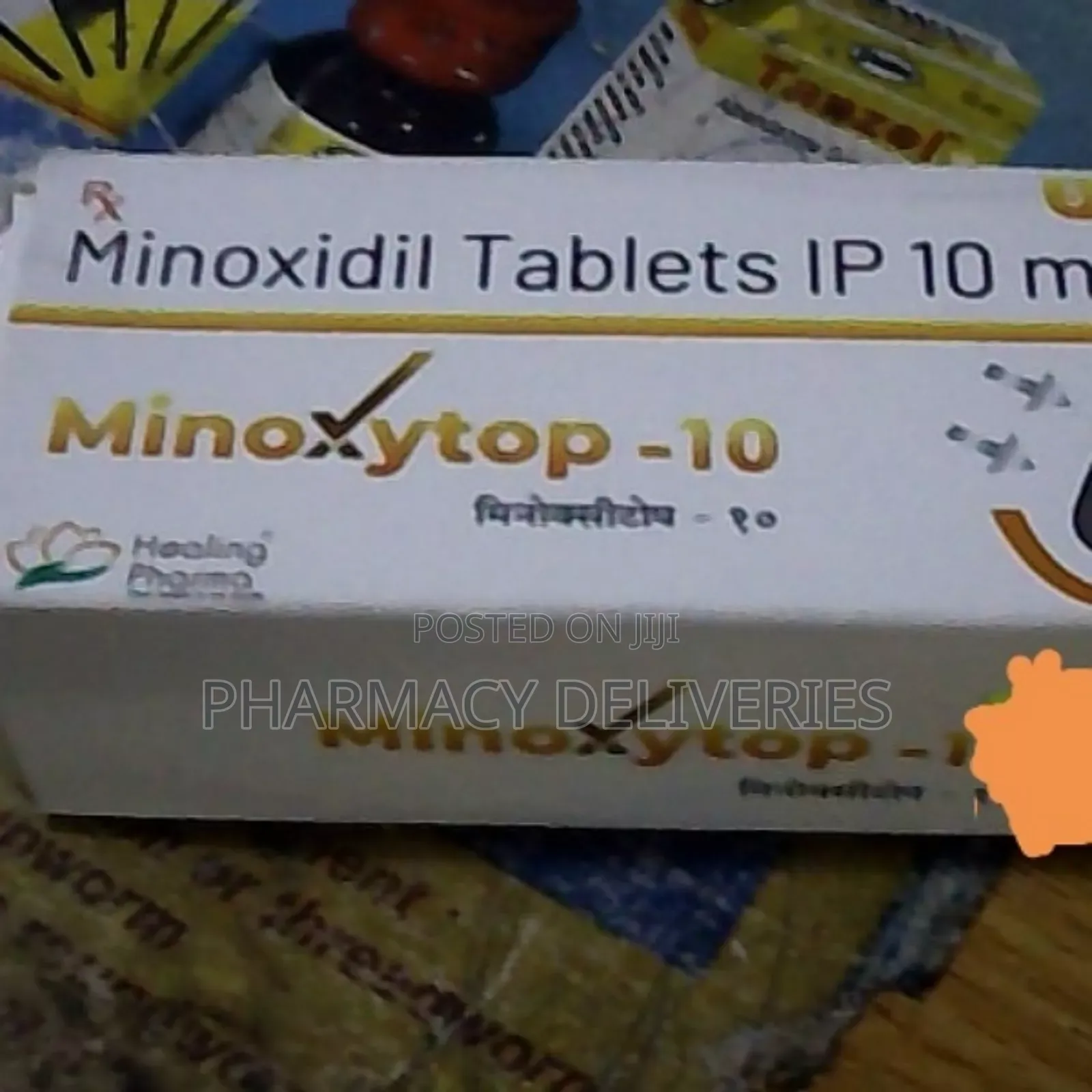 Minoxidil 10mg Pill for Hair Hormone Enhancement for Growth