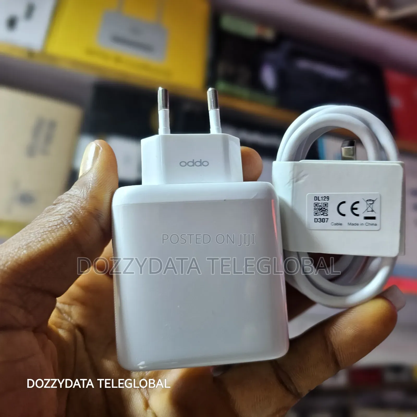 65W Supervooc 2.0 Fast Charger 1M Type-C Cable for OPPO