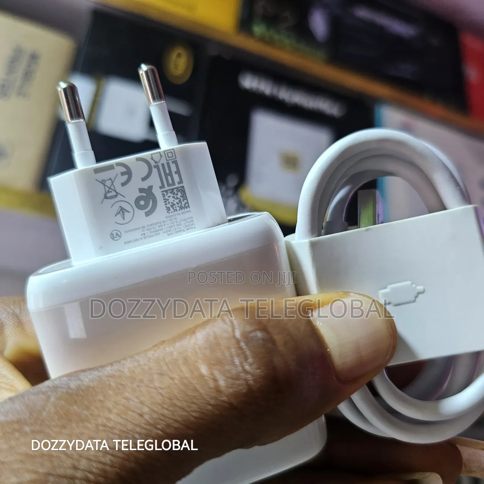 65W Supervooc 2.0 Fast Charger 1M Type-C Cable for OPPO