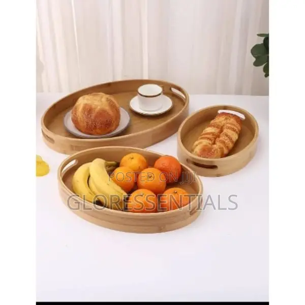 3 in 1 Wooden Serving Tray