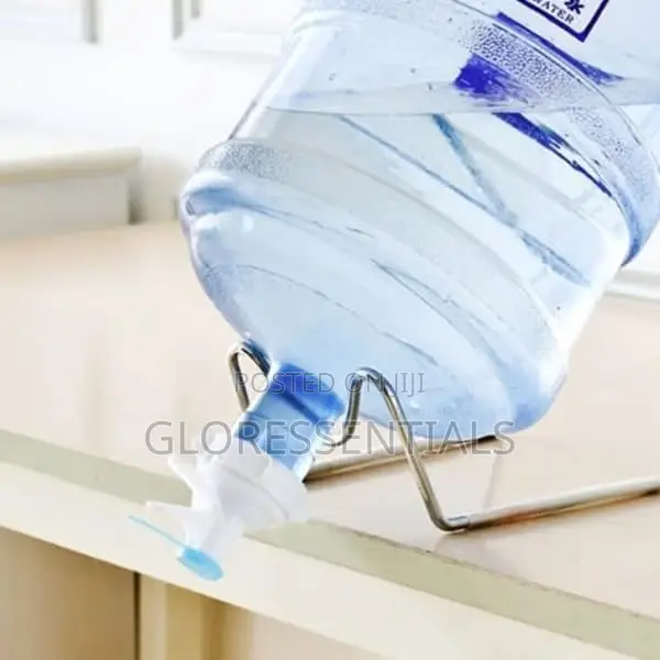 Dispenser Bottle Stand With Control Tap