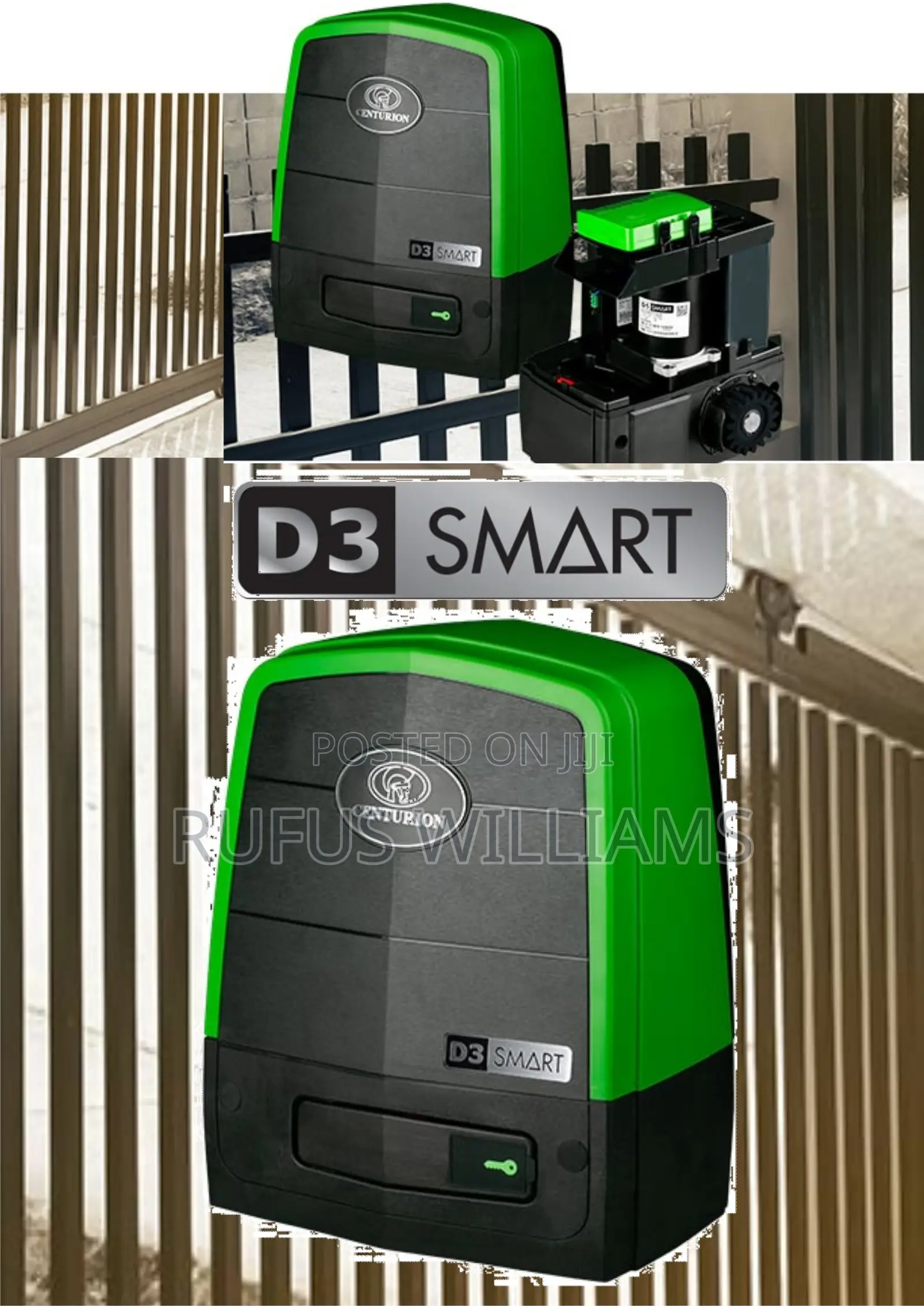 Centurion D3 Smart Gate Motor for 300kg Gates:
