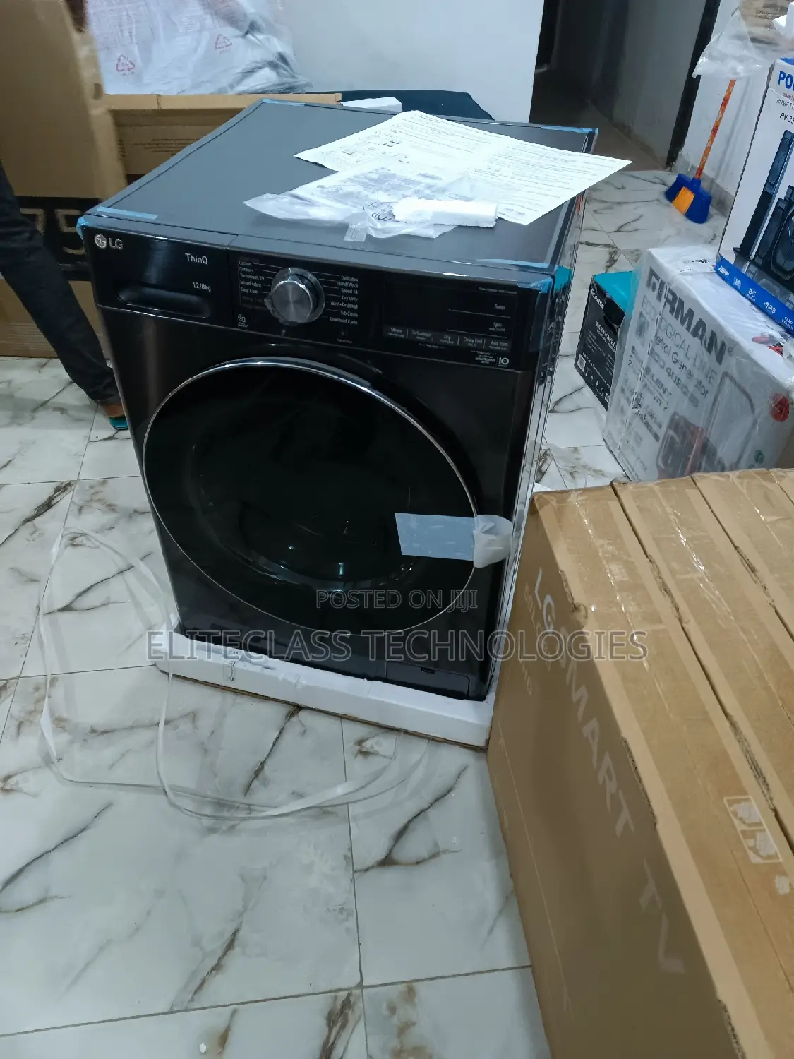 LG 12kg Automatic Washing Machine WM4V9BCP2EE (Top Selling)