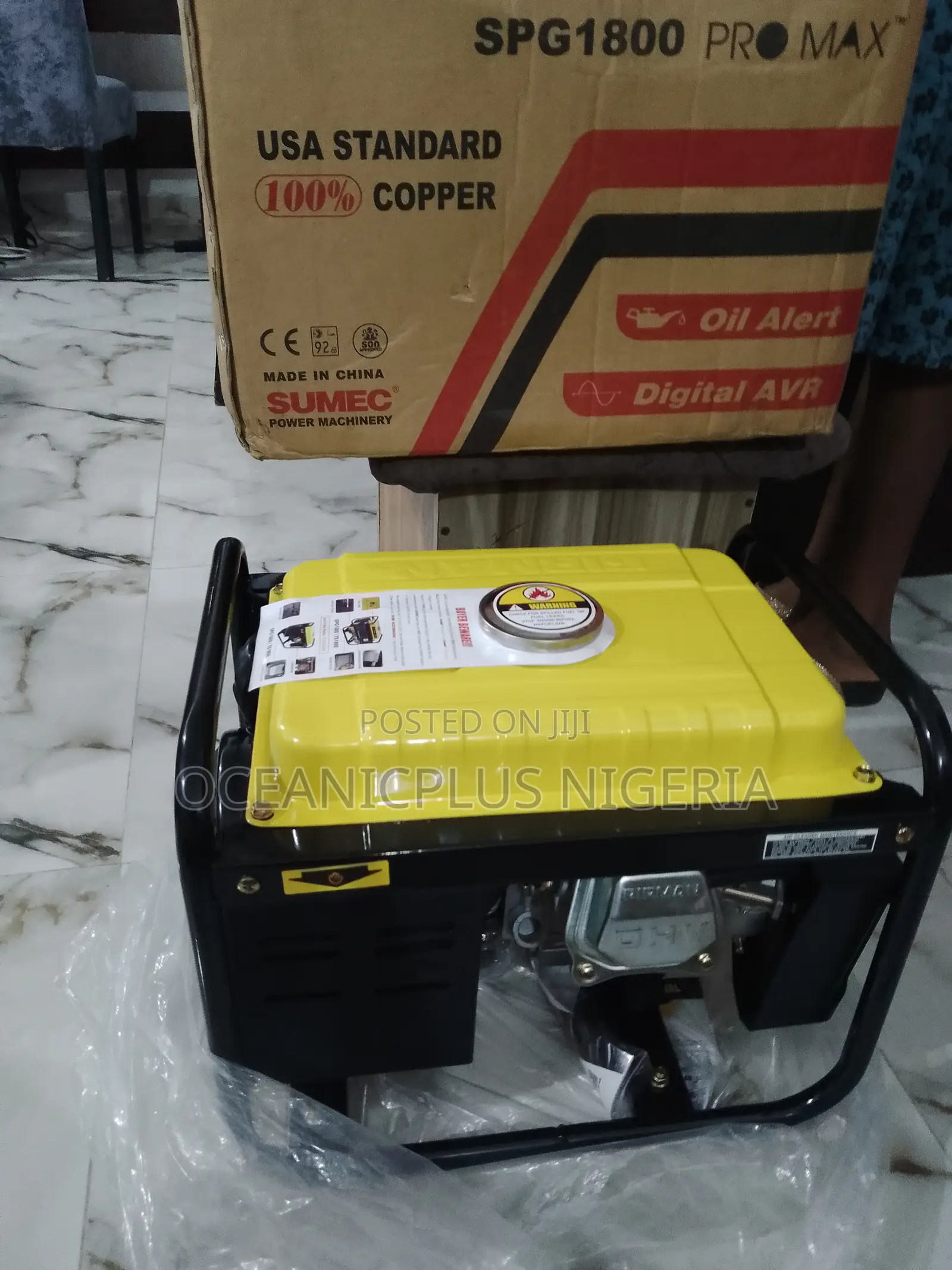 Powerful Standard Sumec Fireman Spg1800 Generator