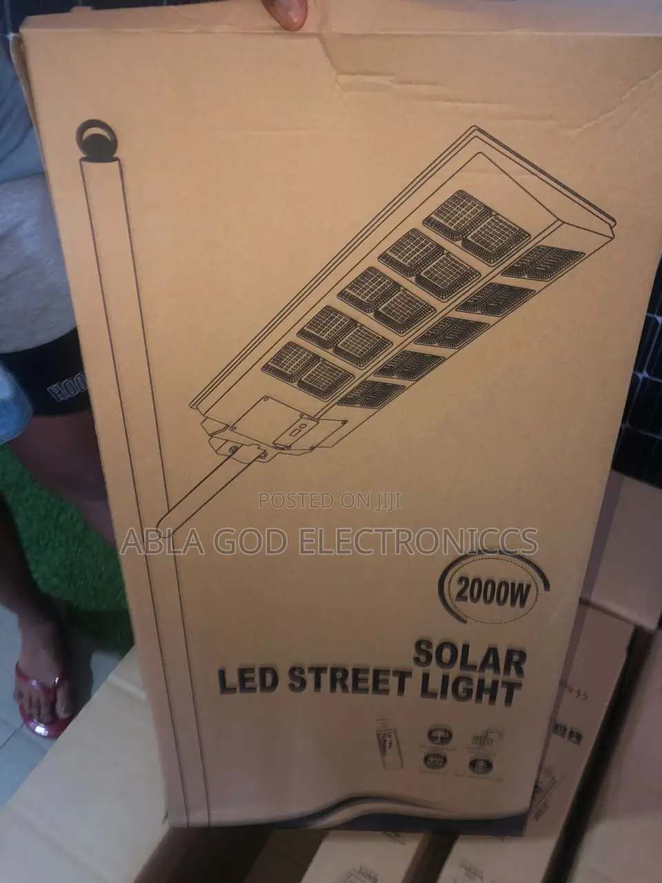Five-Star Solar Street Light 20eyes 2000watts