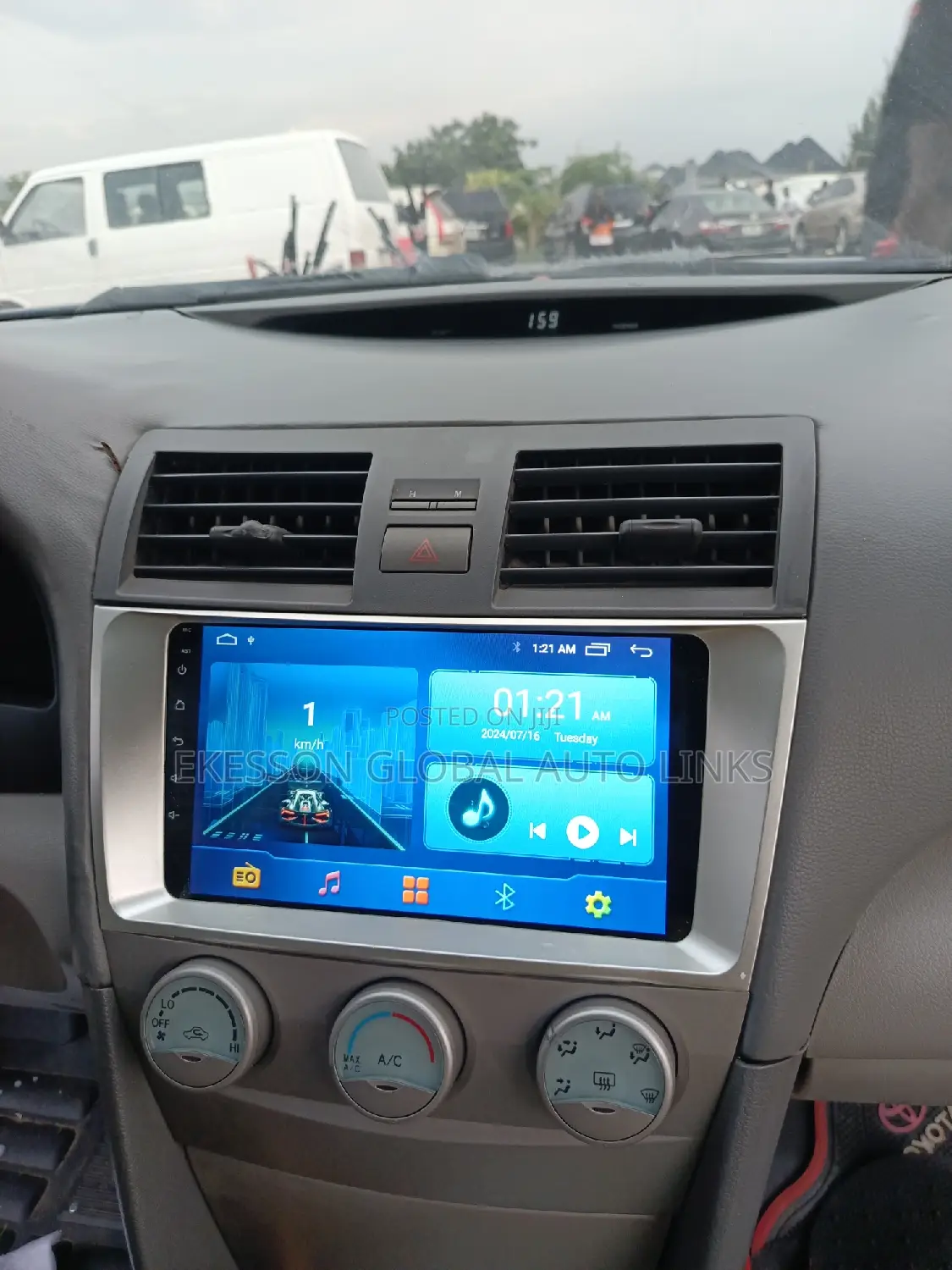 Camry Mussle 2008- 2010 Android Screen With Reverse Camera.