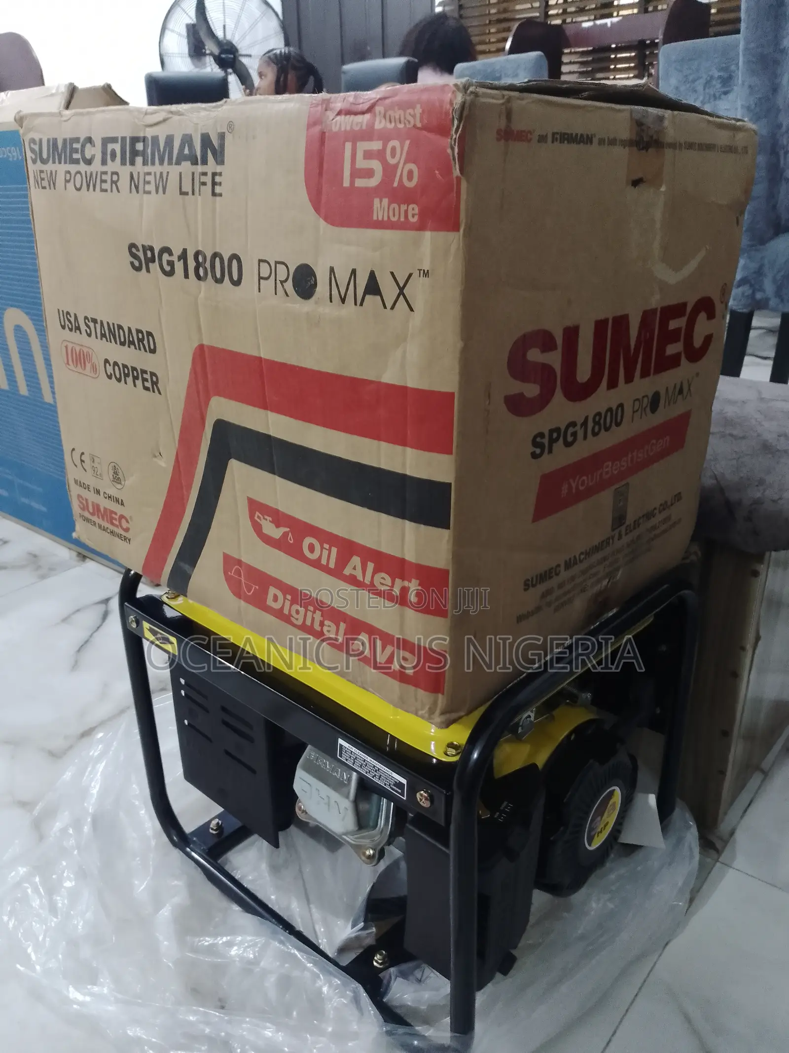 Moderate Price SPG 1800 Sumec Fireman Quality Generator