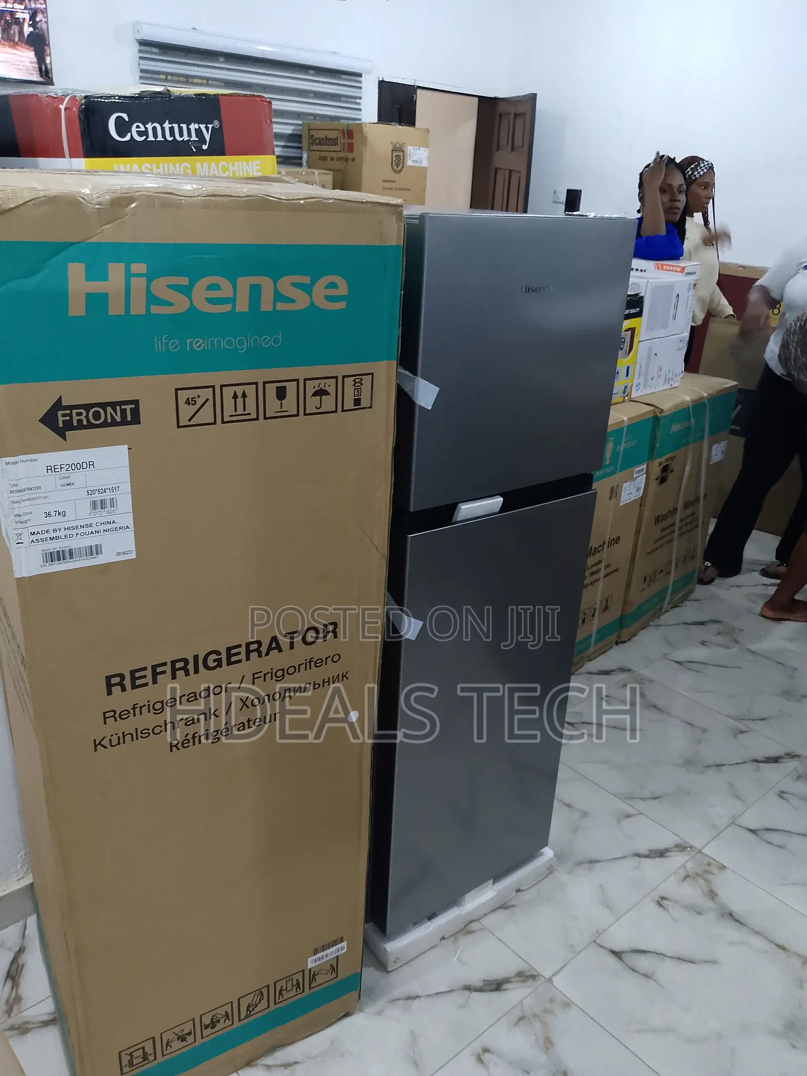Efficient Refrigerator > Hsense 154litres