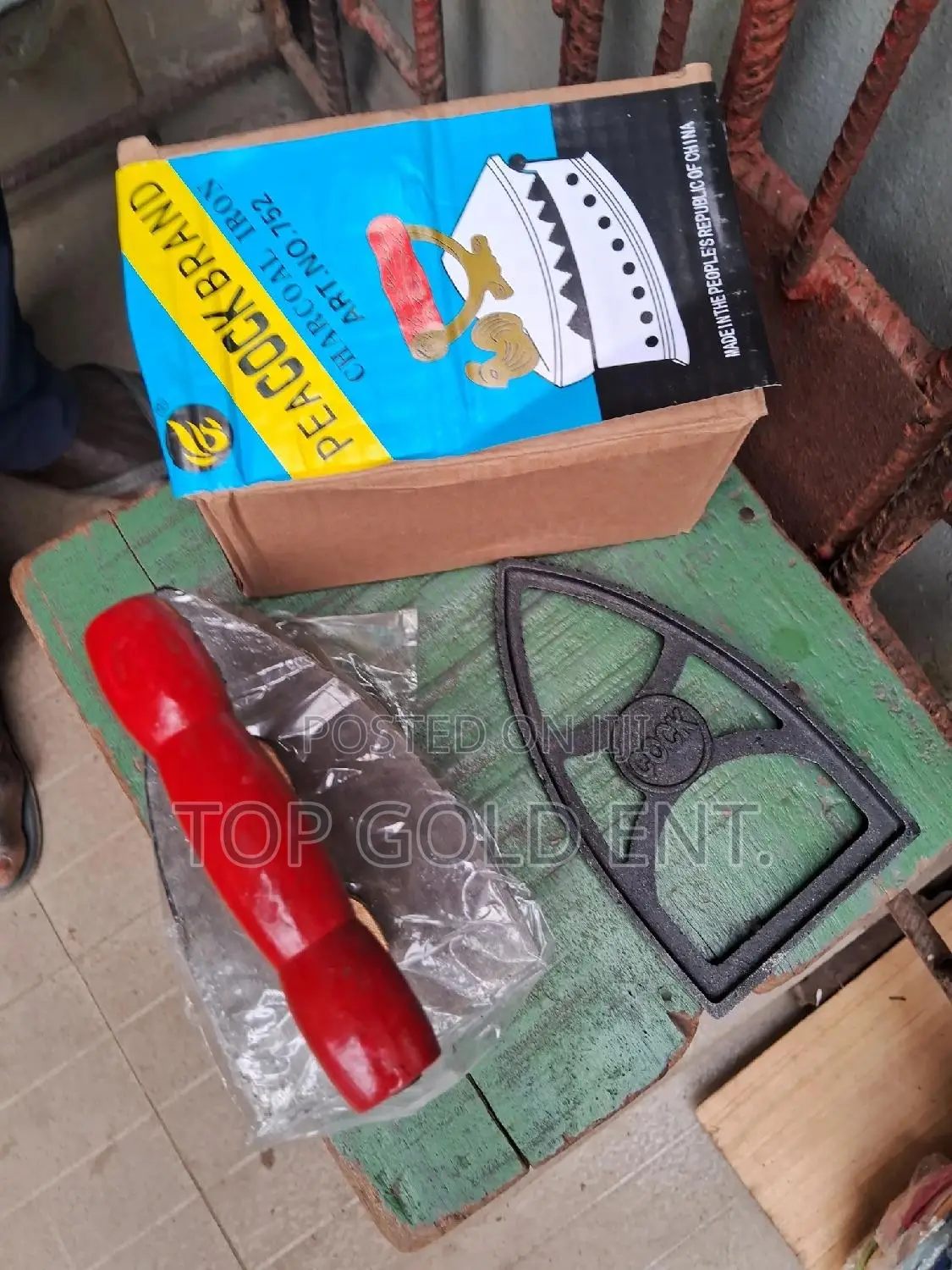 Charcoal Pressing Iron