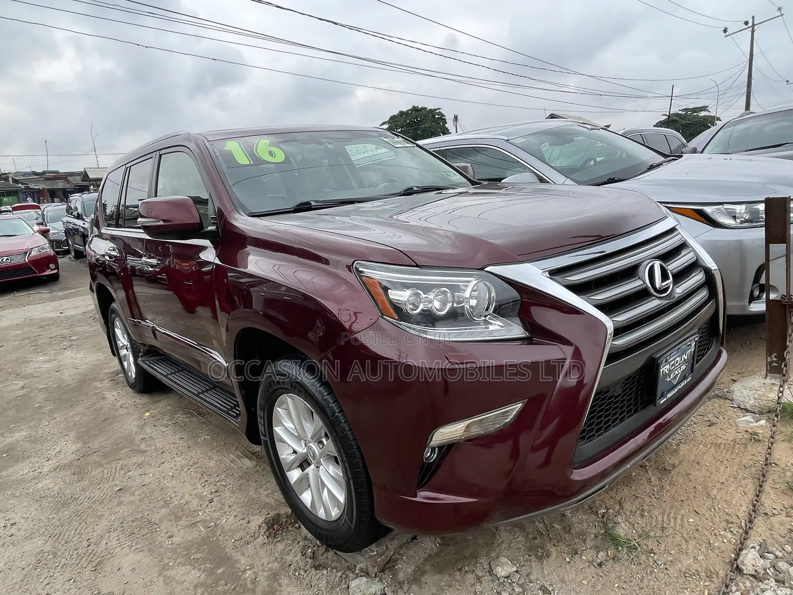 Lexus GX 460 Luxury 2016 Red