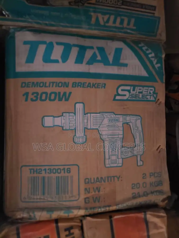 1300 Watts Total Demolition Breaker