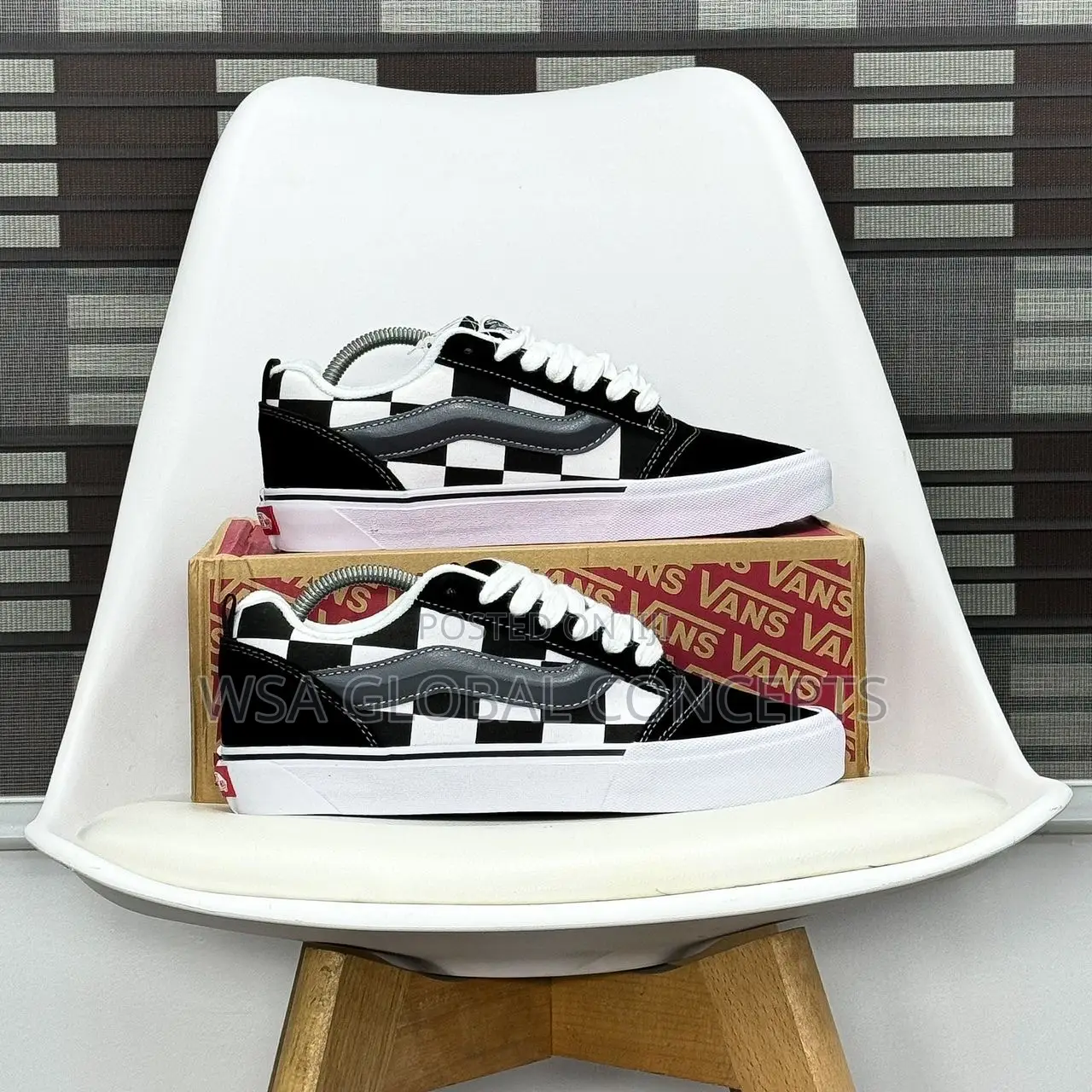 Ans Knu Skool “Mega Check - Red