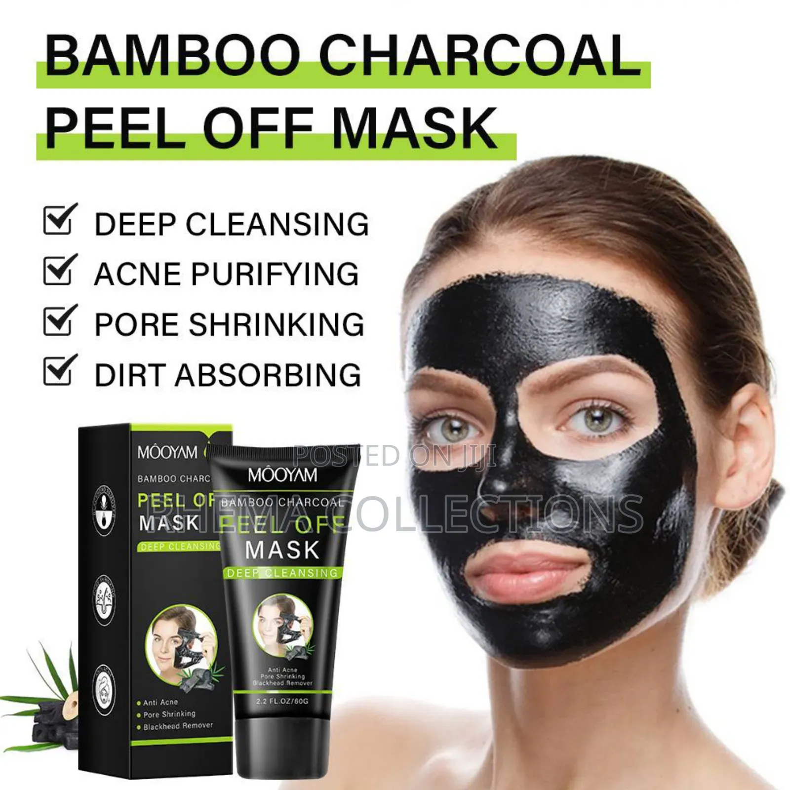 Bamboo Charcoal Peel Off Deep Cleansing Mask