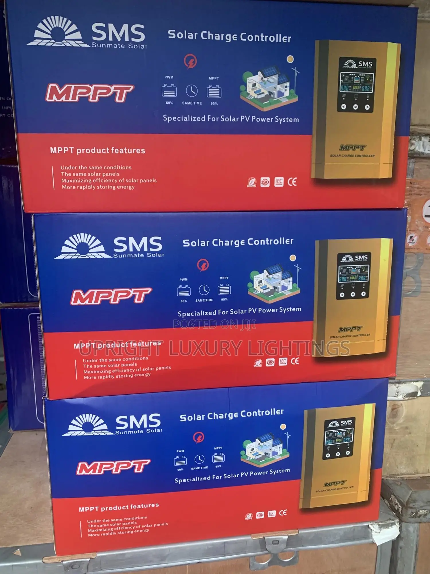 60amps MPPT Charger Controller