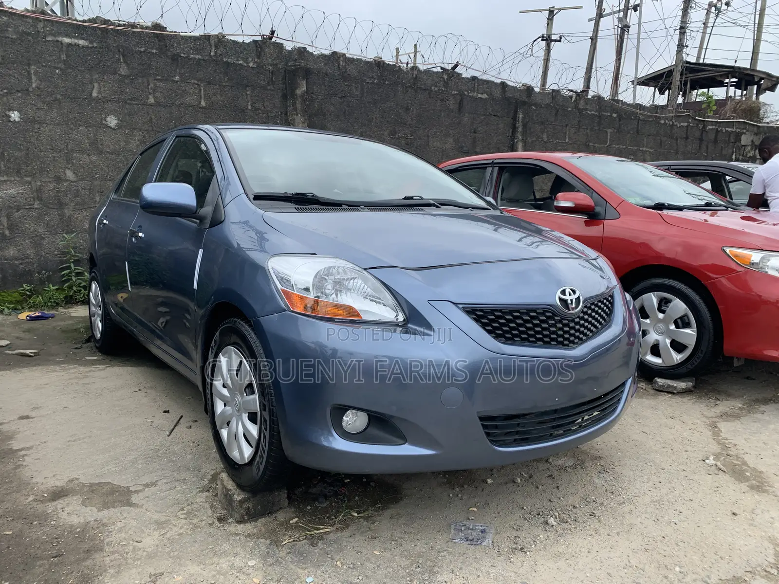 Toyota Yaris 2008 Blue