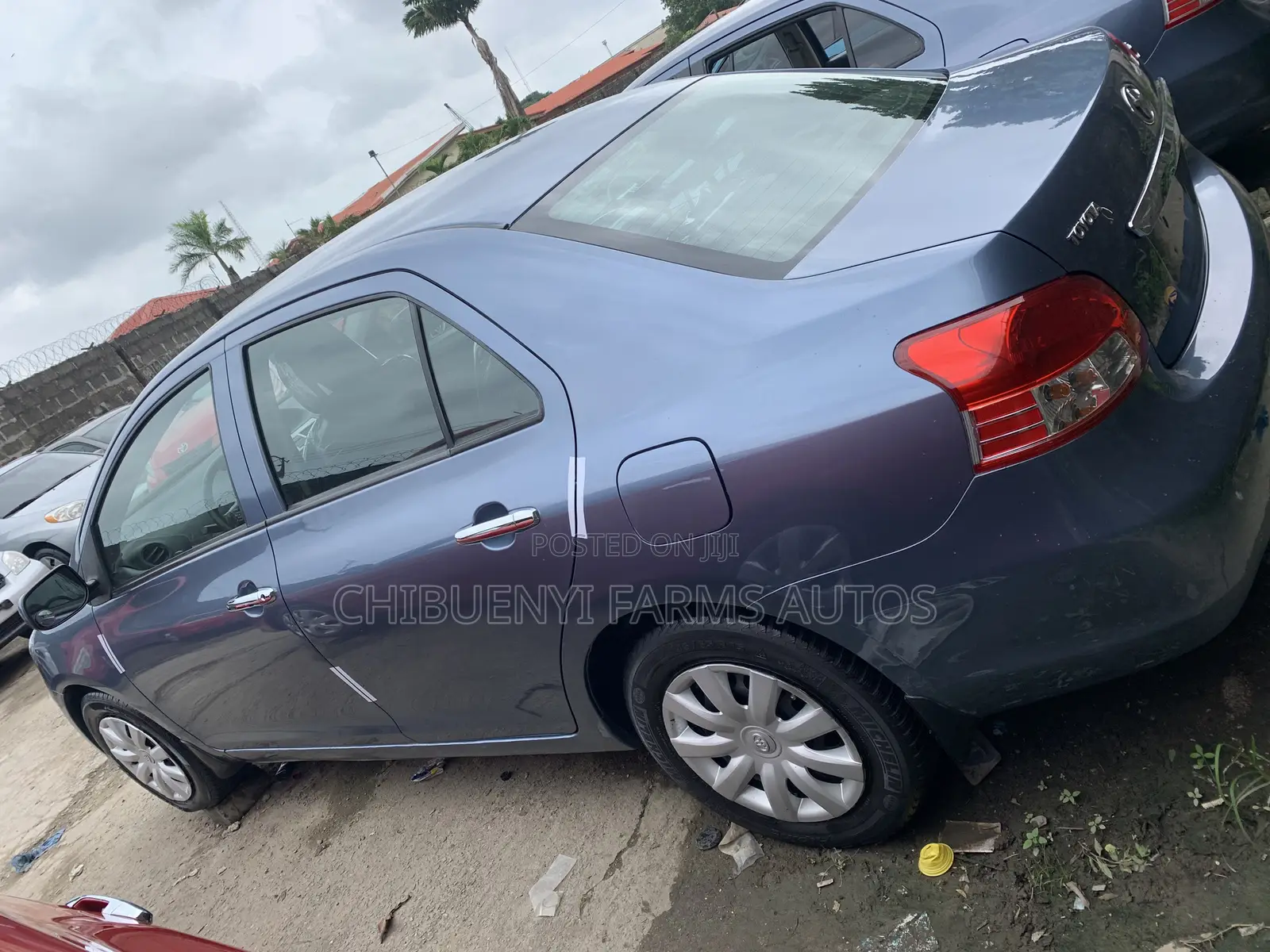 Toyota Yaris 2008 Blue