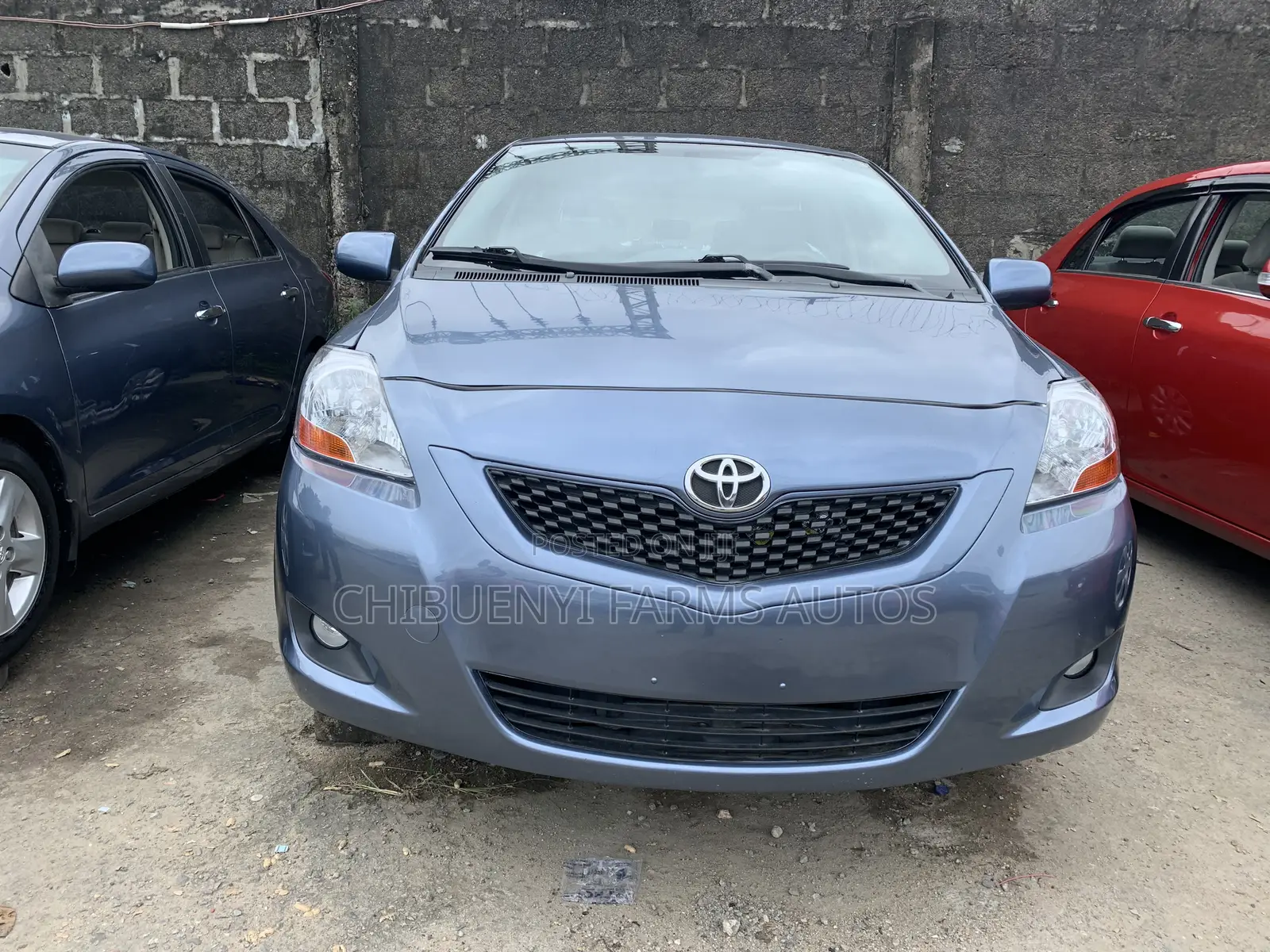 Toyota Yaris 2008 Blue