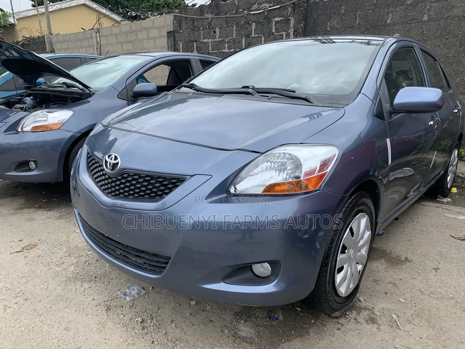 Toyota Yaris 2008 Blue