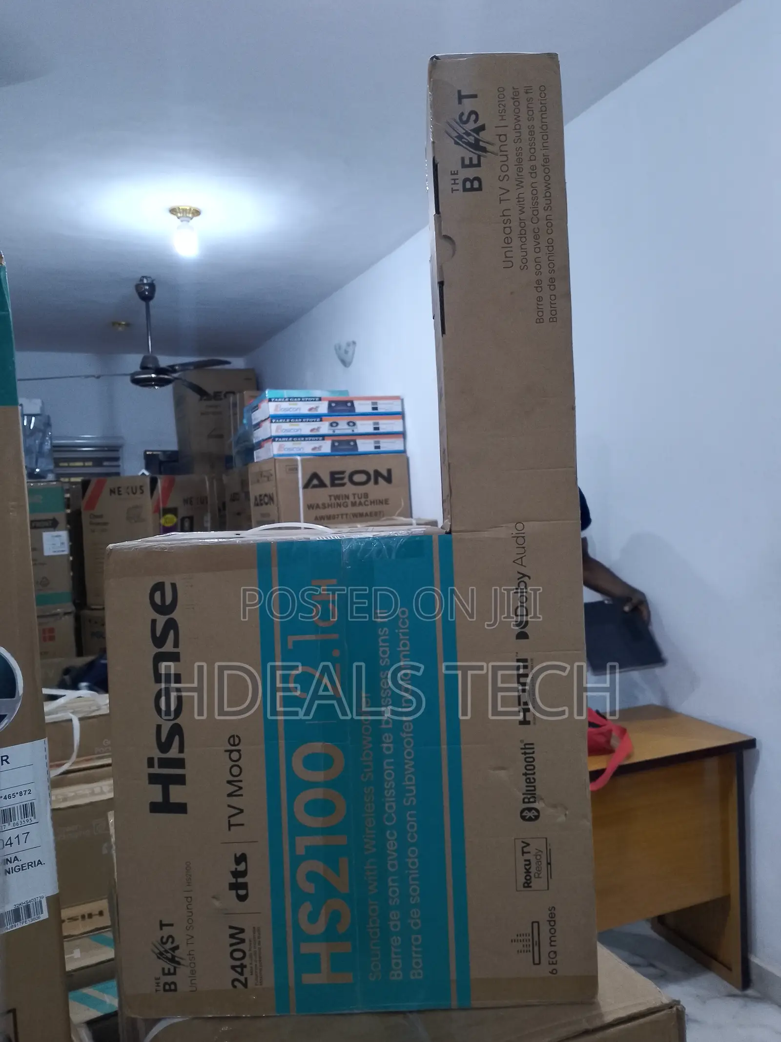 Convenience Sound Bar 240watts - HISENSE