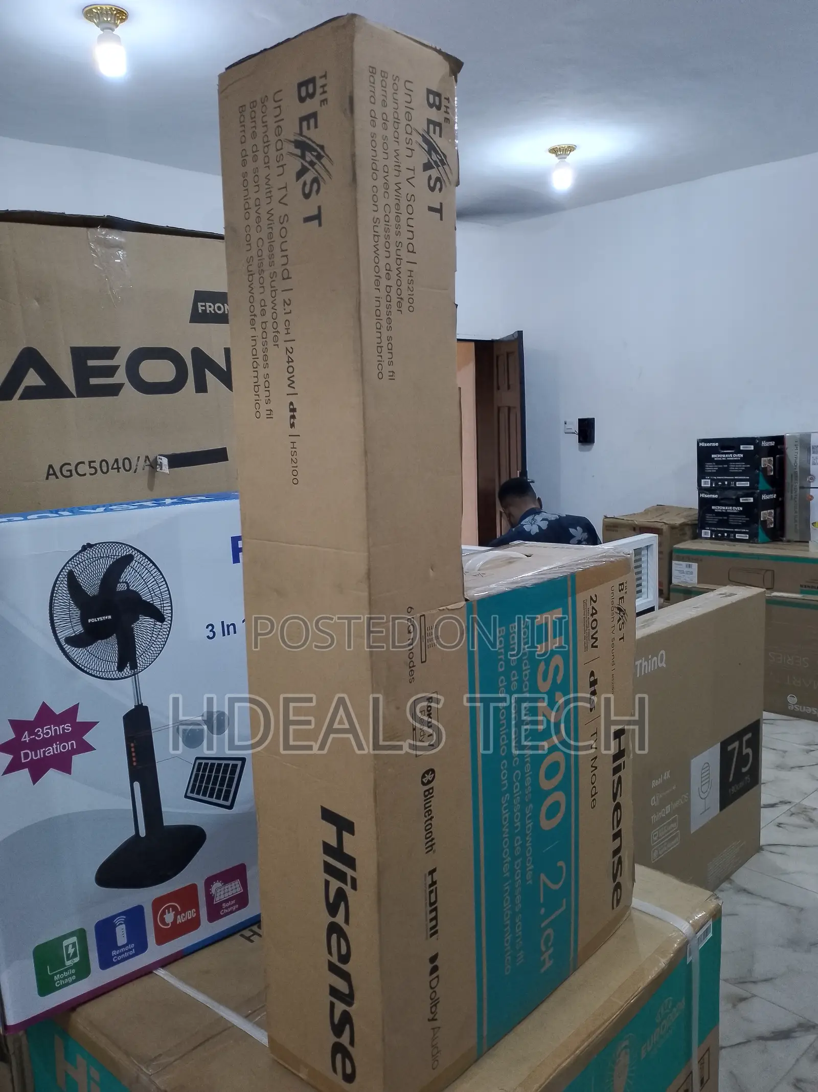 Convenience Sound Bar 240watts - HISENSE