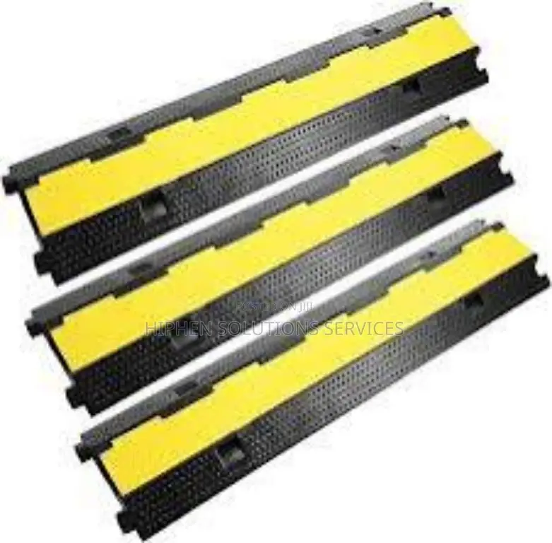 2 Channel Cable Protector Ramp Heavy Duty Traffic Wire