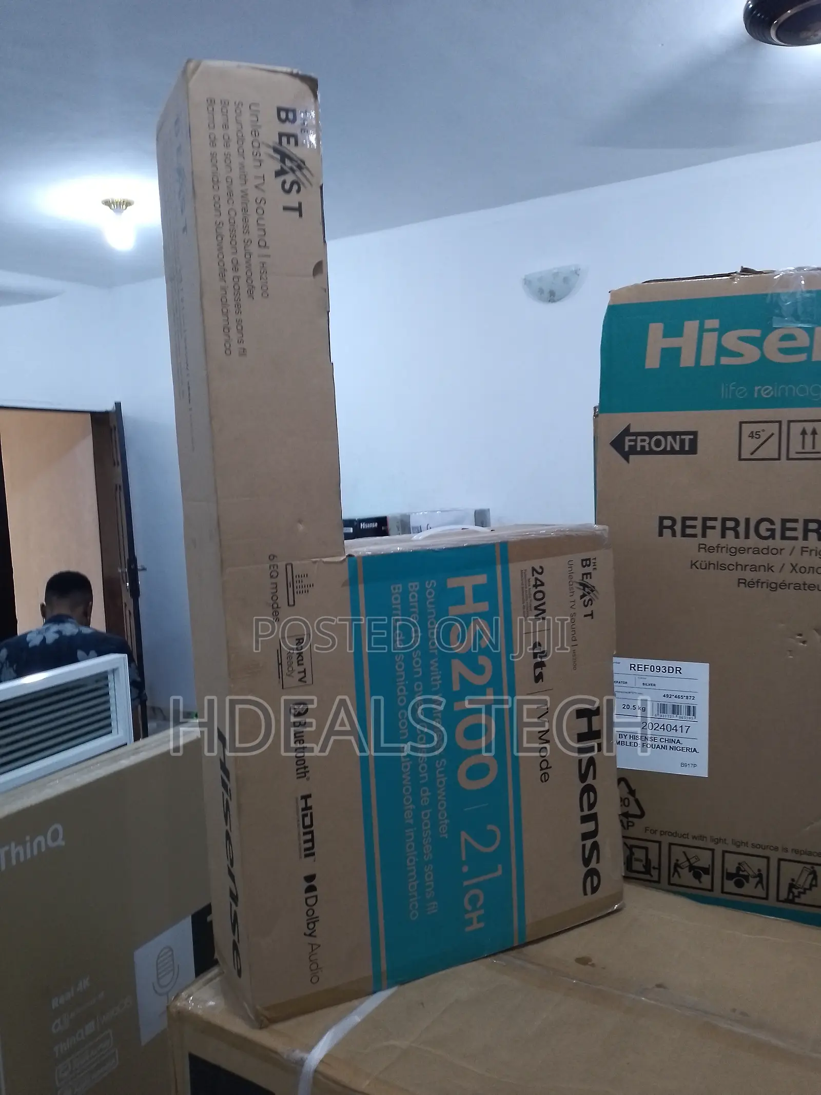 Available AUD2100HS - Sound Bar With Subwoofer | Hisense