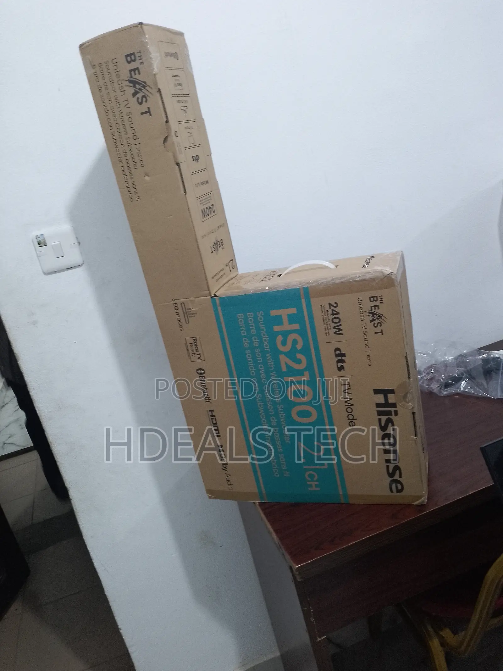 Smart Hisense Sound Bar With Bluetooth , HDMI,Subwoofer 