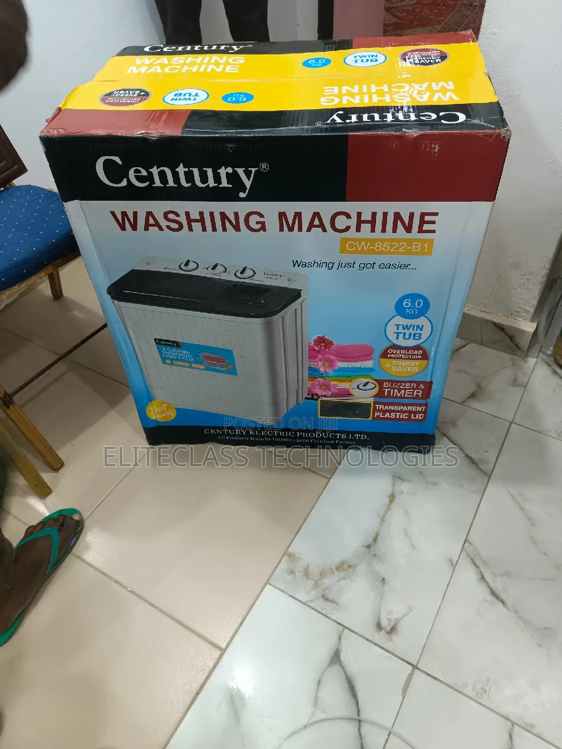 Best Century 6kg Washing Machine CW8522-B1