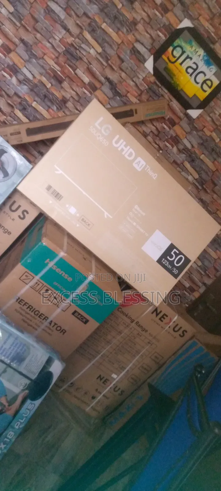 Lg Frameless Smart 50" Tv + Netflix And Youtube _ 50q650