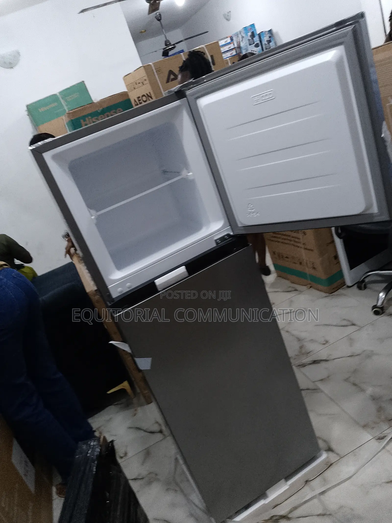 Effective Hisense 145litres Double Door..