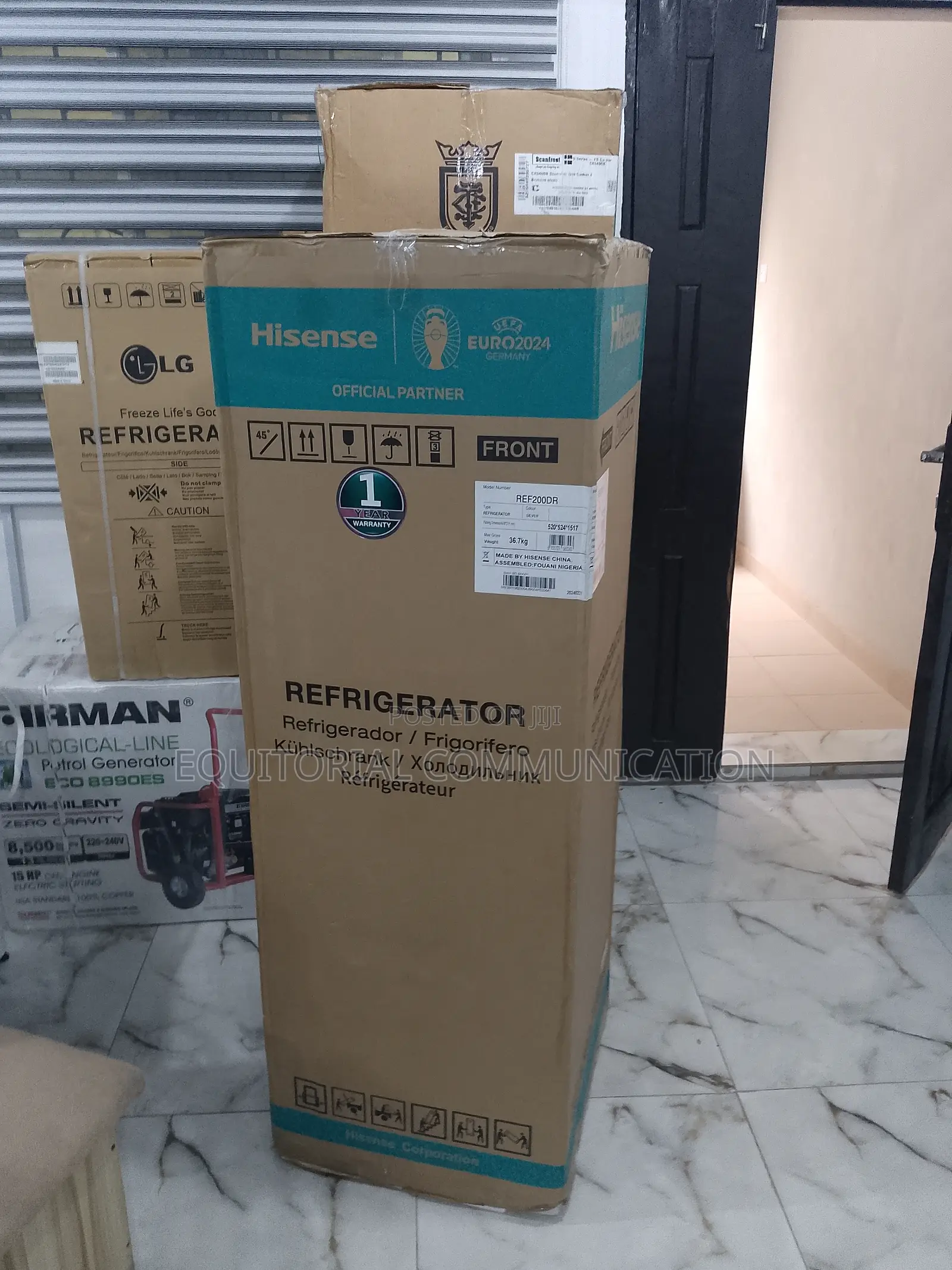 Long Lasting 145litres Hisense Double Door Ref 