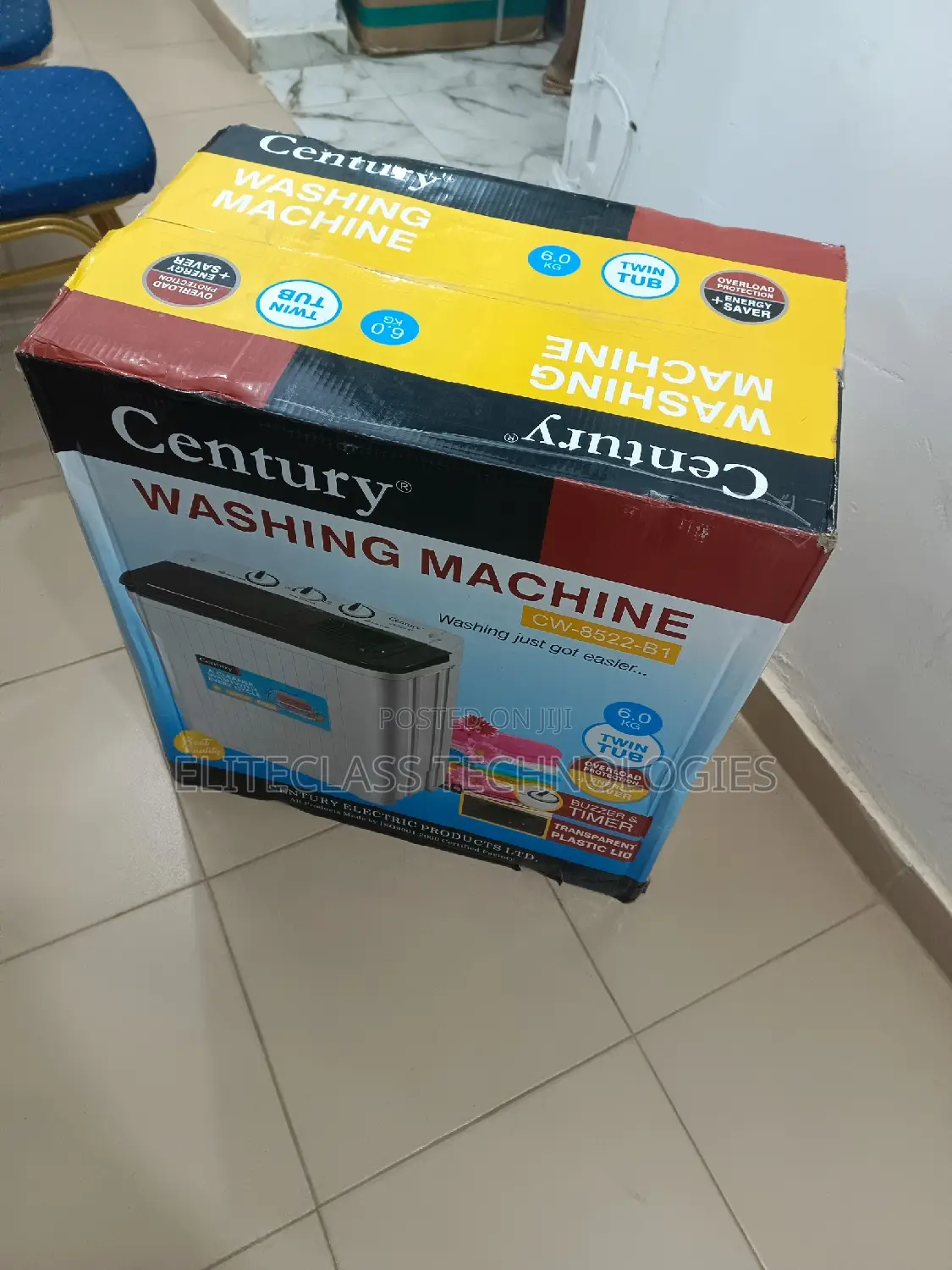High Efficient Century 6kg Washing Machine CW8522-B1