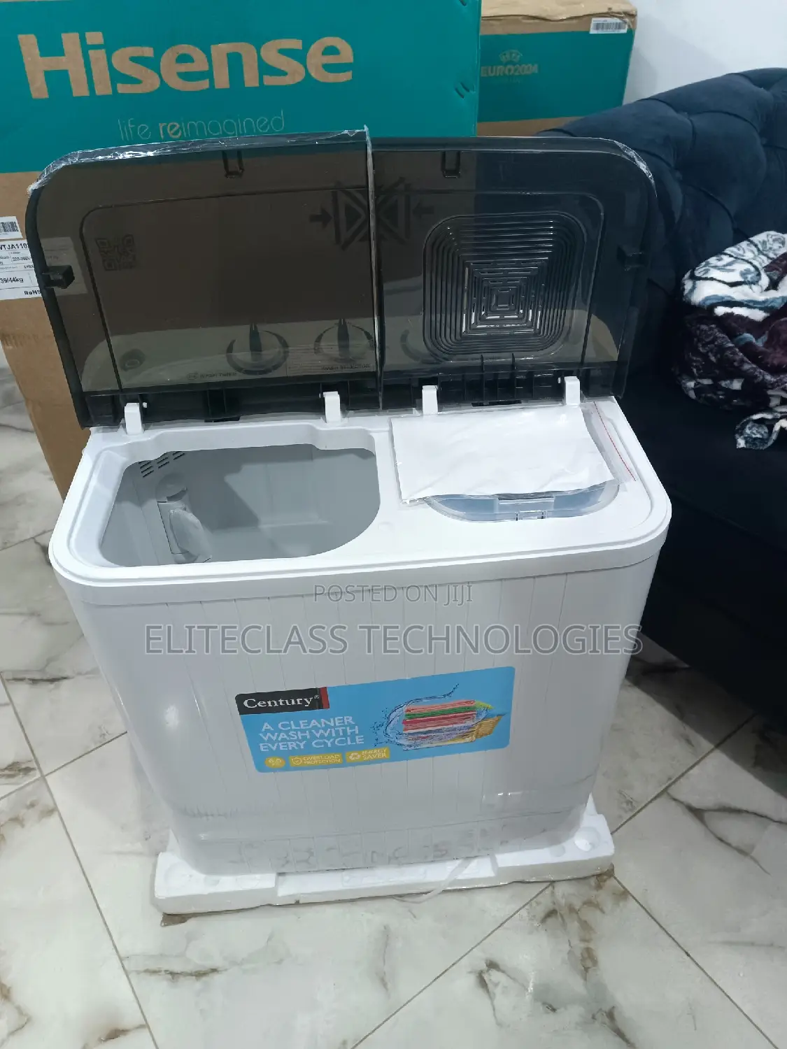 Customer Choice Century 6kg Washing Machine CW8522-B1