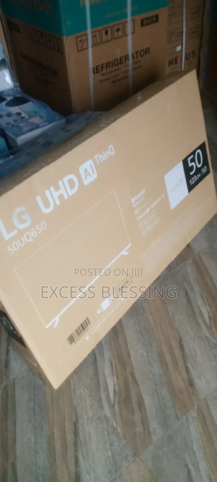Frameless Lg Smart 50" Tv+Mira-cast And Netflix _50qu650