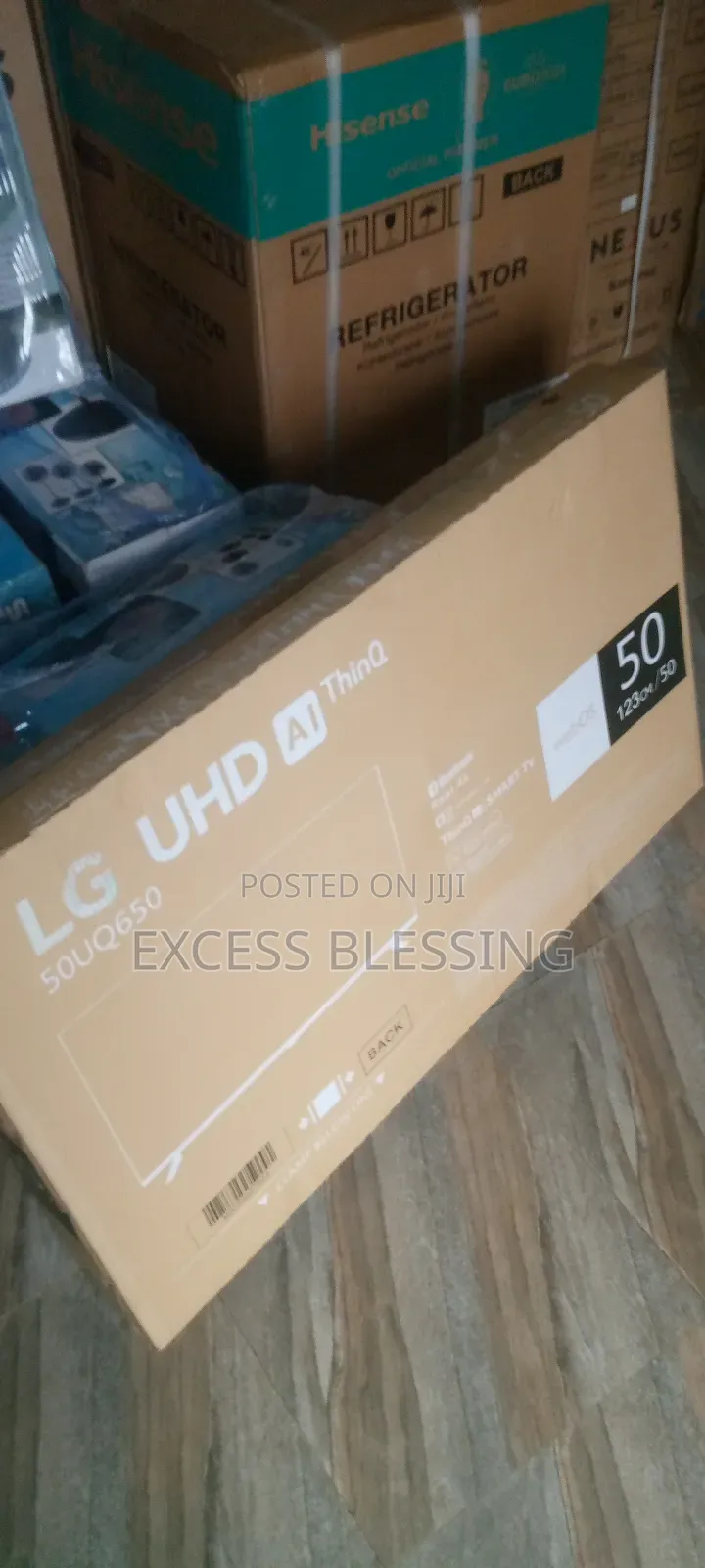 Frameless Lg Smart 50" Tv+Mira-cast And Netflix _50qu650