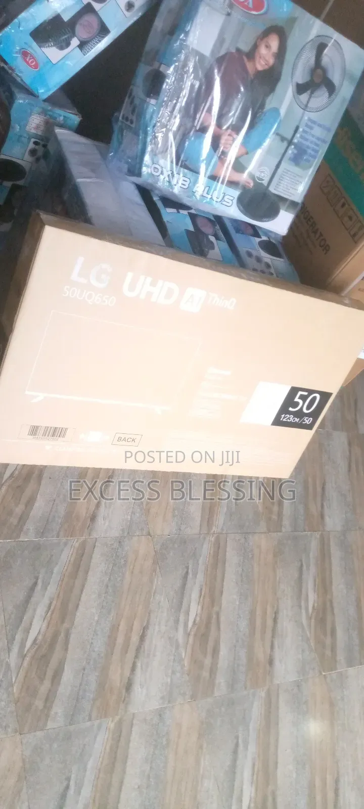 New Quality 50 Inches Lg Frameless Smart Tv+Youtube _50qu650
