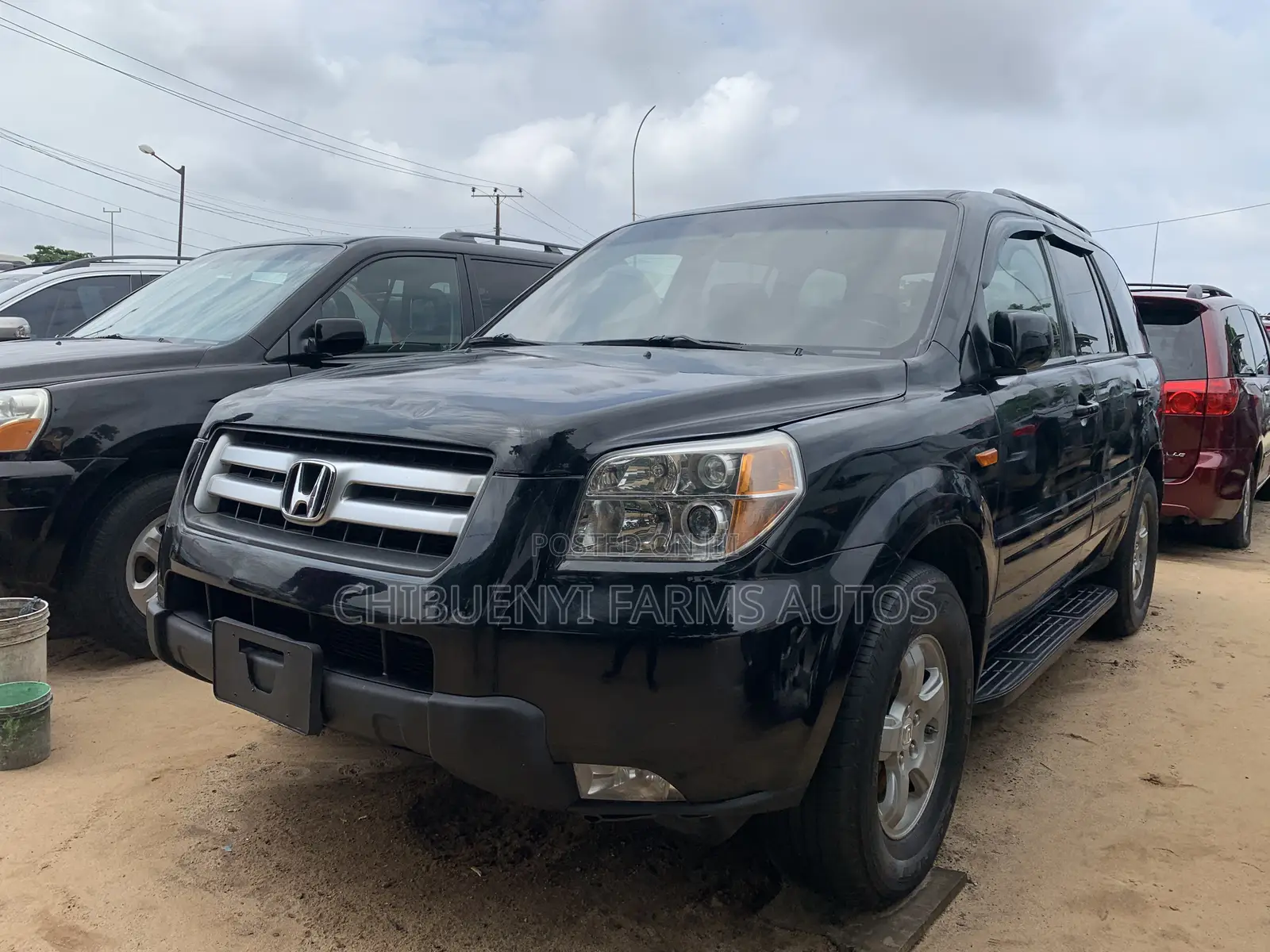 Honda Pilot LX 4x4 (3.5L 6cyl 5A) 2006 Black