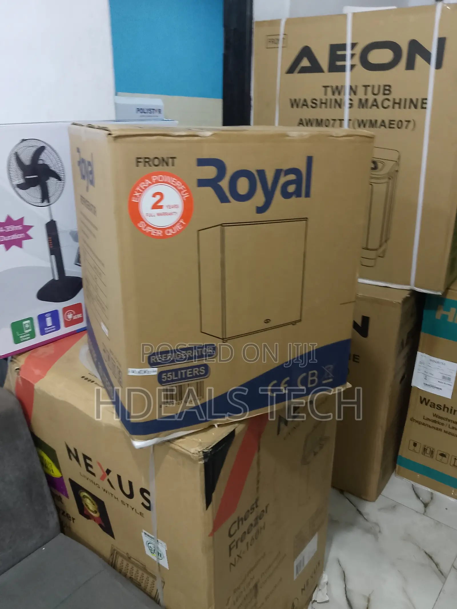 Royal 55L Refrigerator Direct Cool Single Door (RREF55BF)