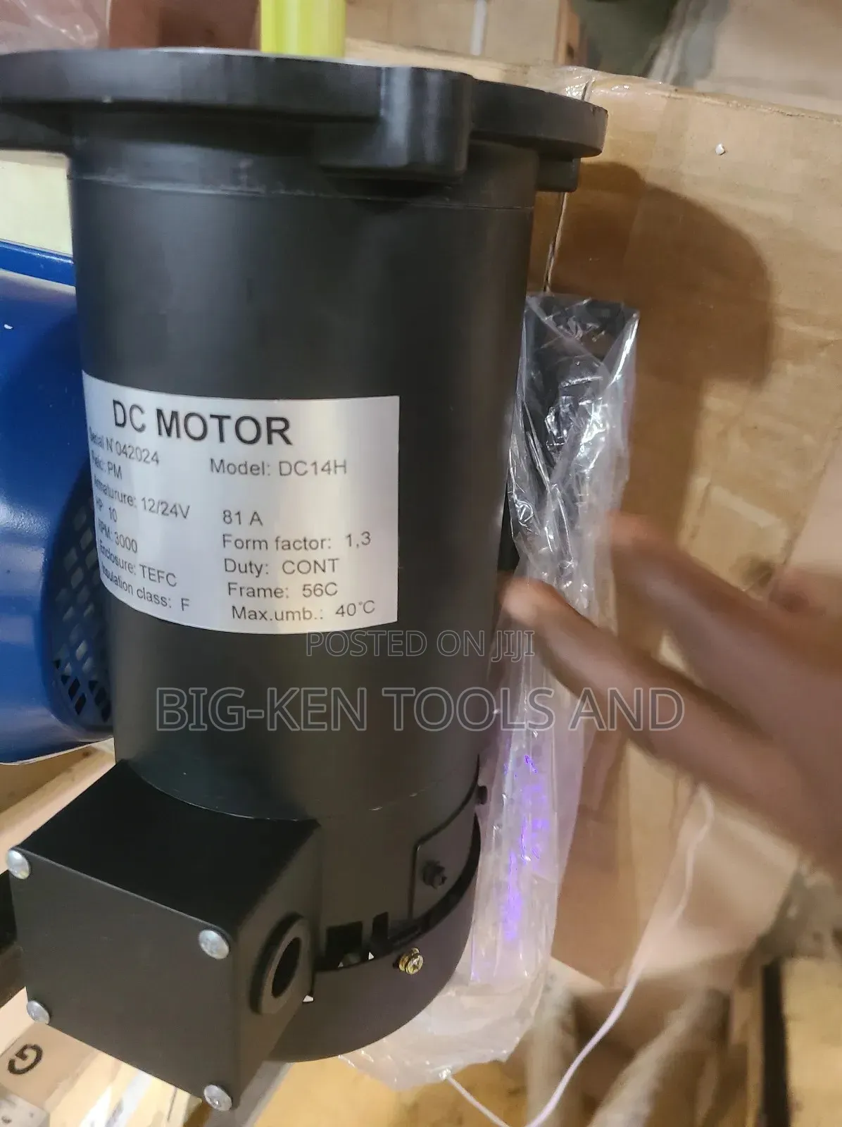 10hp 12v/24v Dc Motor