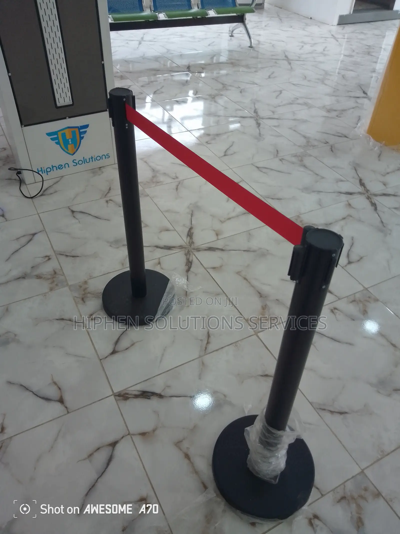 Stanchions Stand Queue Line Post Barrier Belt Re
