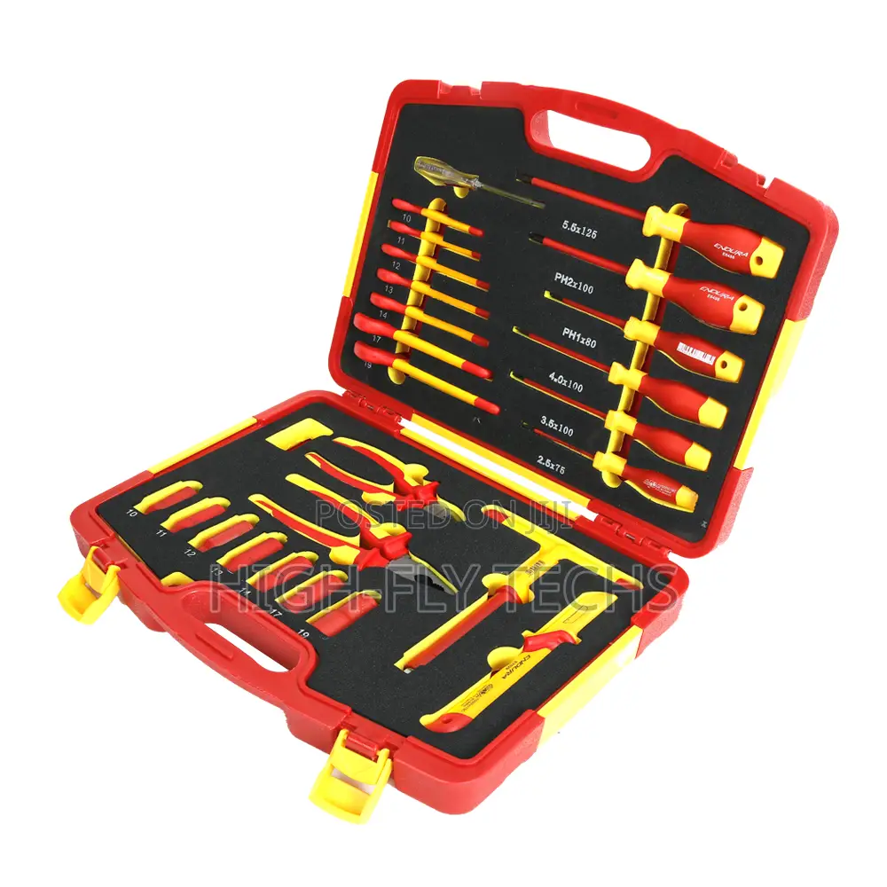 25 Pieces VDE Insulated Hand Tools