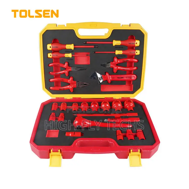 25 Pieces VDE Insulated Hand Tools