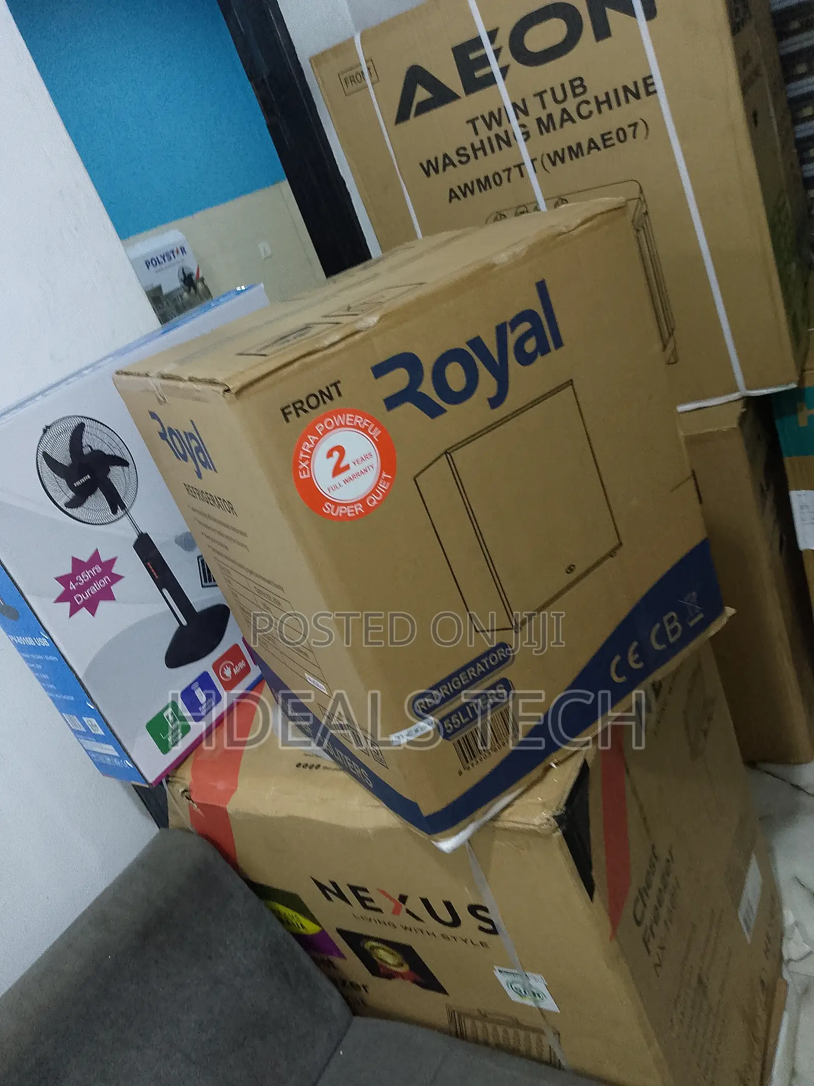 Single Door Bedside Refrigerator - 55 Litre - Rref55bf