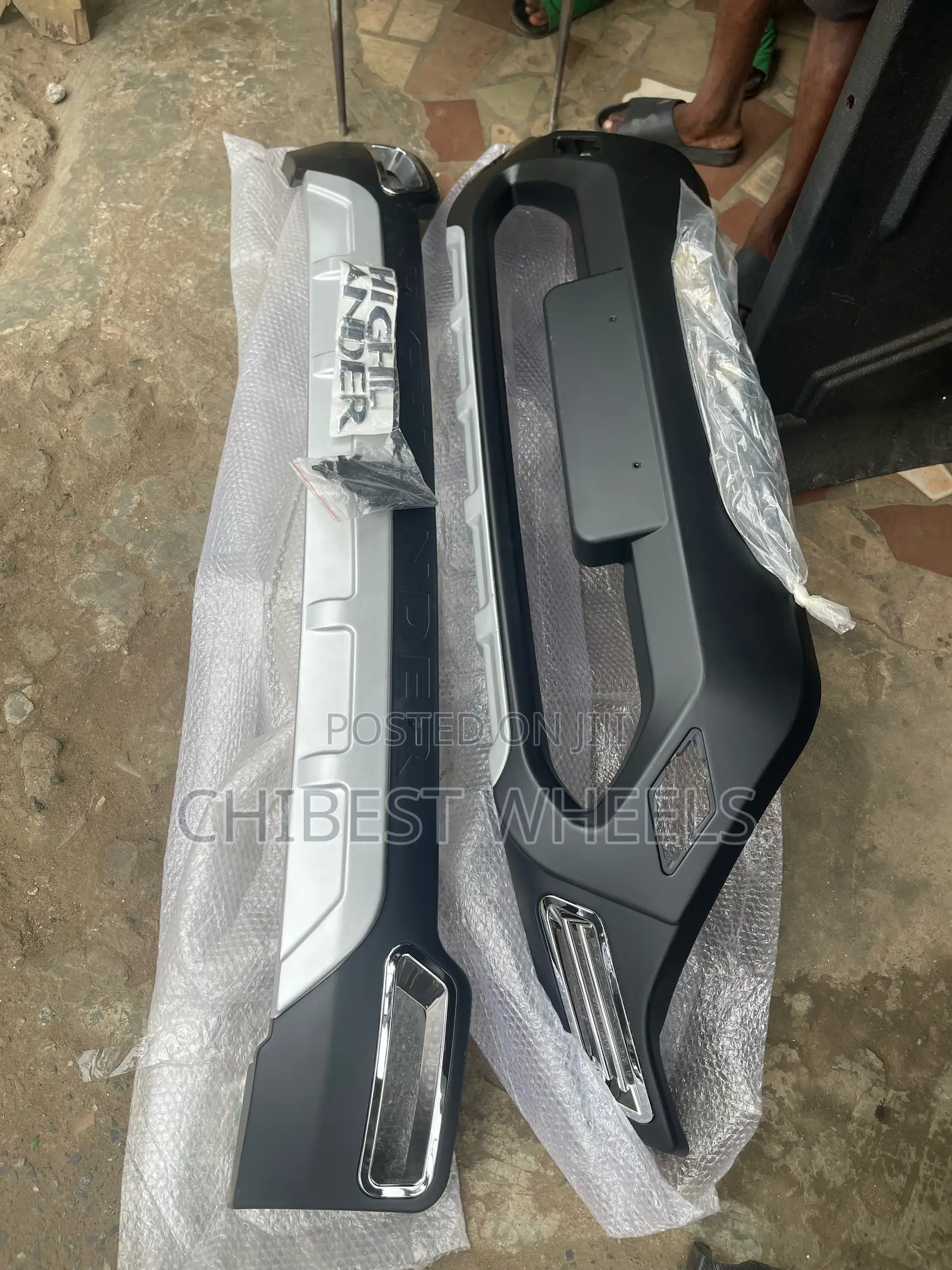 Bumper Brush Guard Abs for Highlander 012